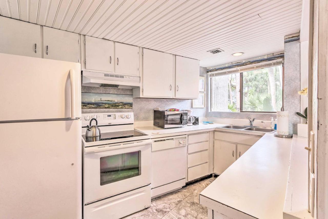 Hilton Head Island Townhome Patio, Walk To Beach エクステリア 写真