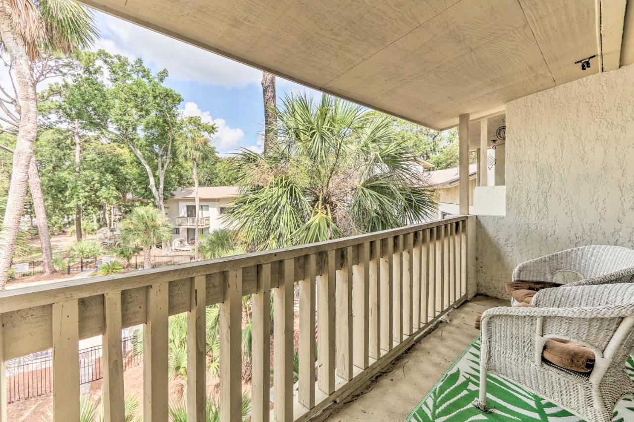 Hilton Head Island Townhome Patio, Walk To Beach エクステリア 写真