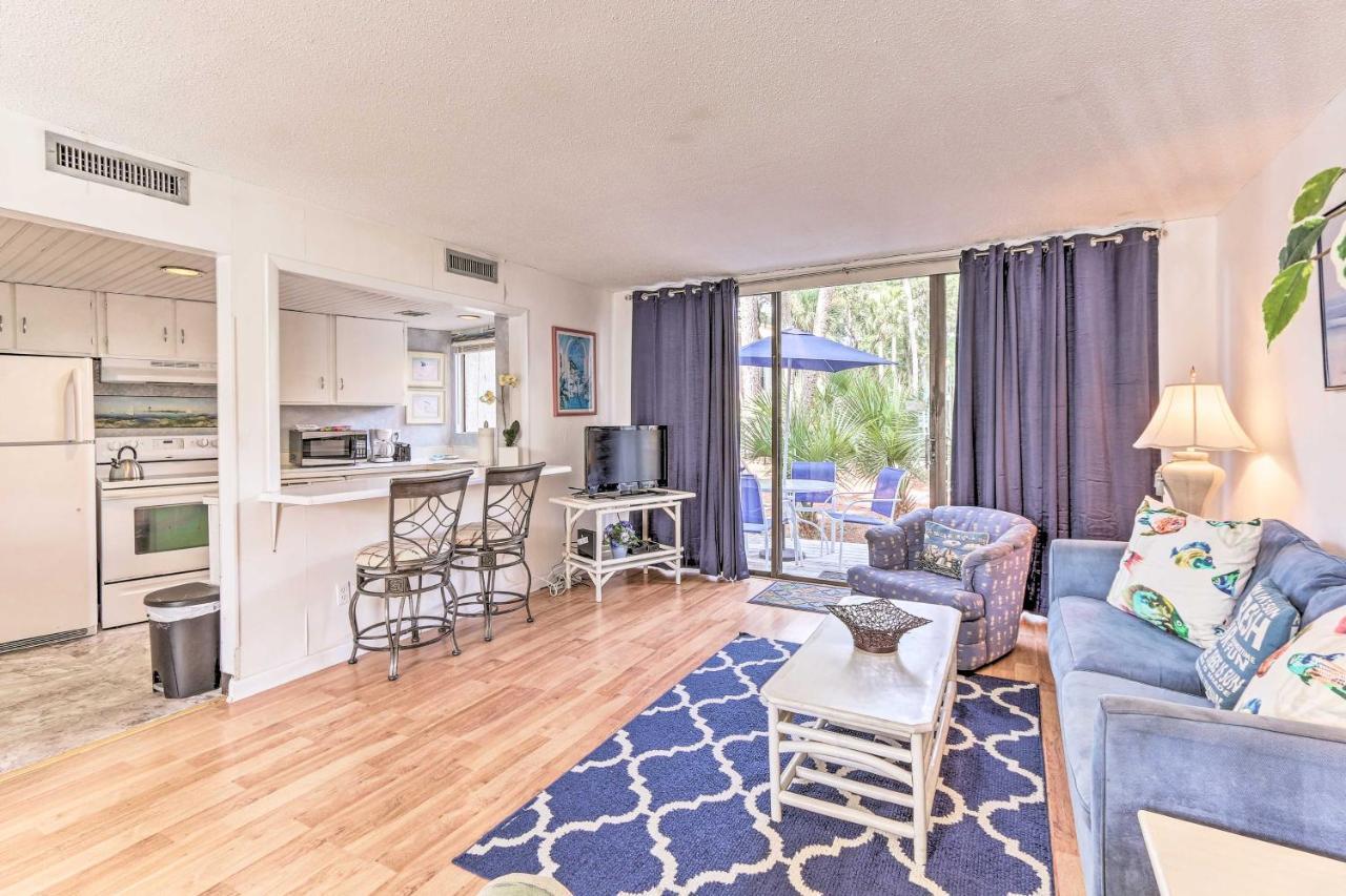 Hilton Head Island Townhome Patio, Walk To Beach エクステリア 写真
