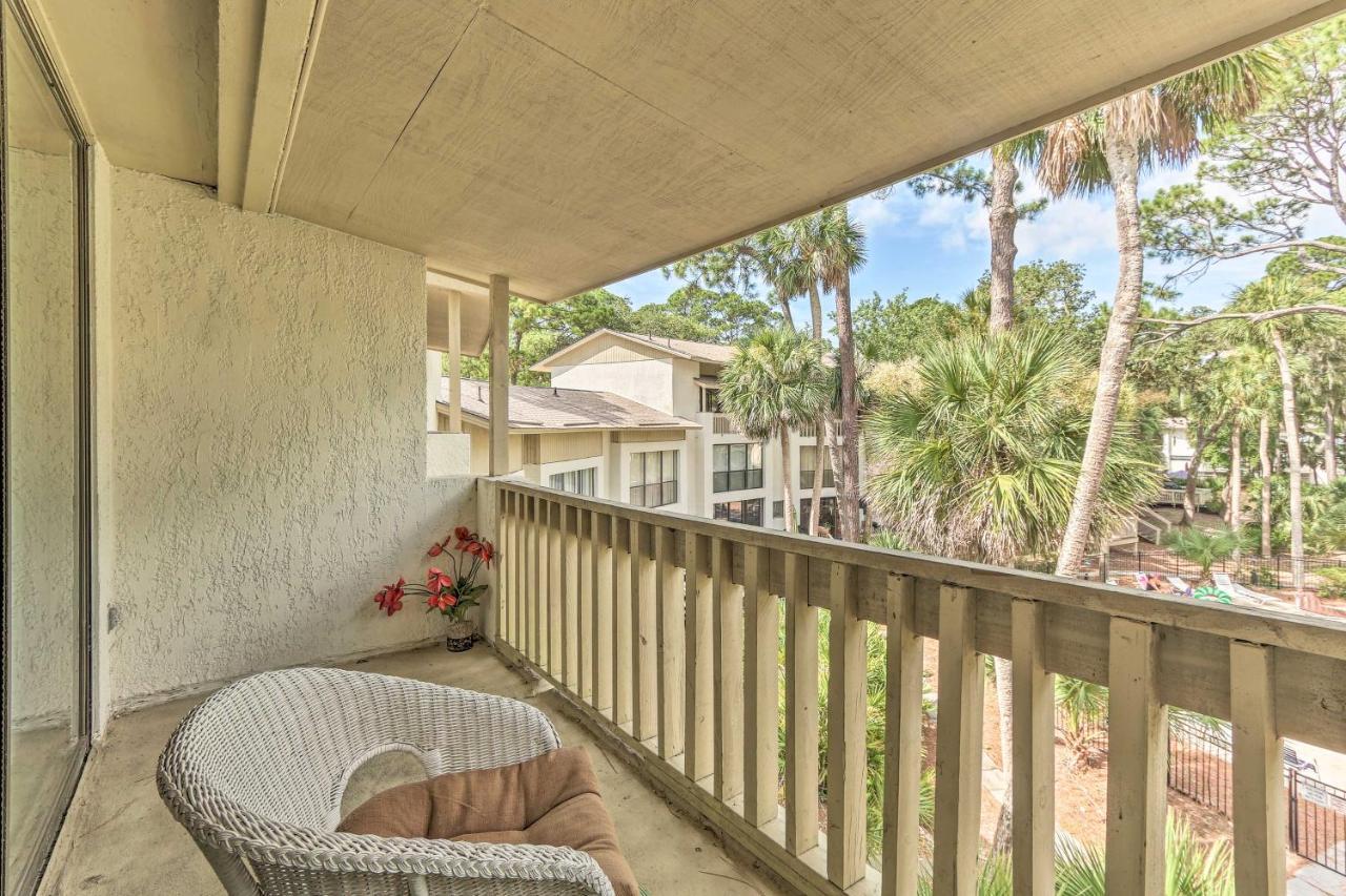 Hilton Head Island Townhome Patio, Walk To Beach エクステリア 写真