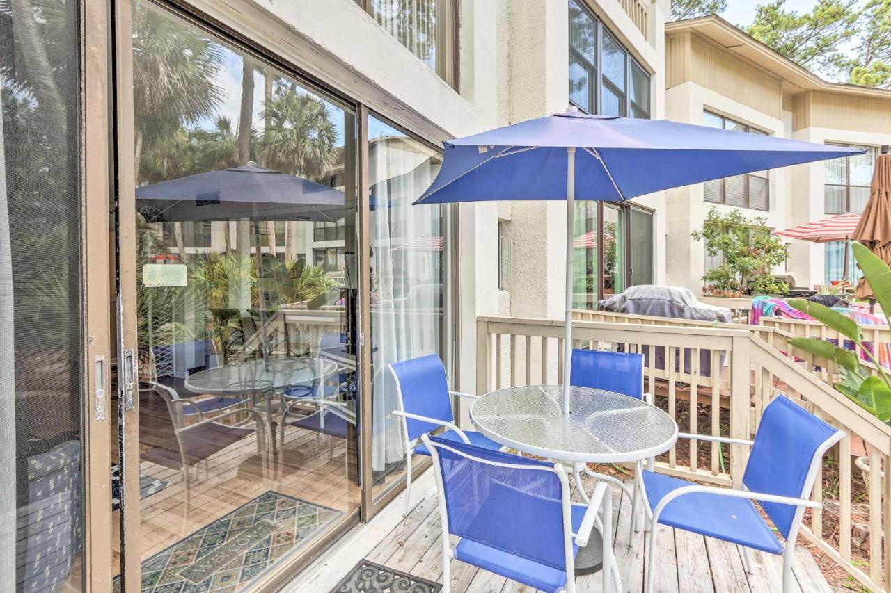 Hilton Head Island Townhome Patio, Walk To Beach エクステリア 写真