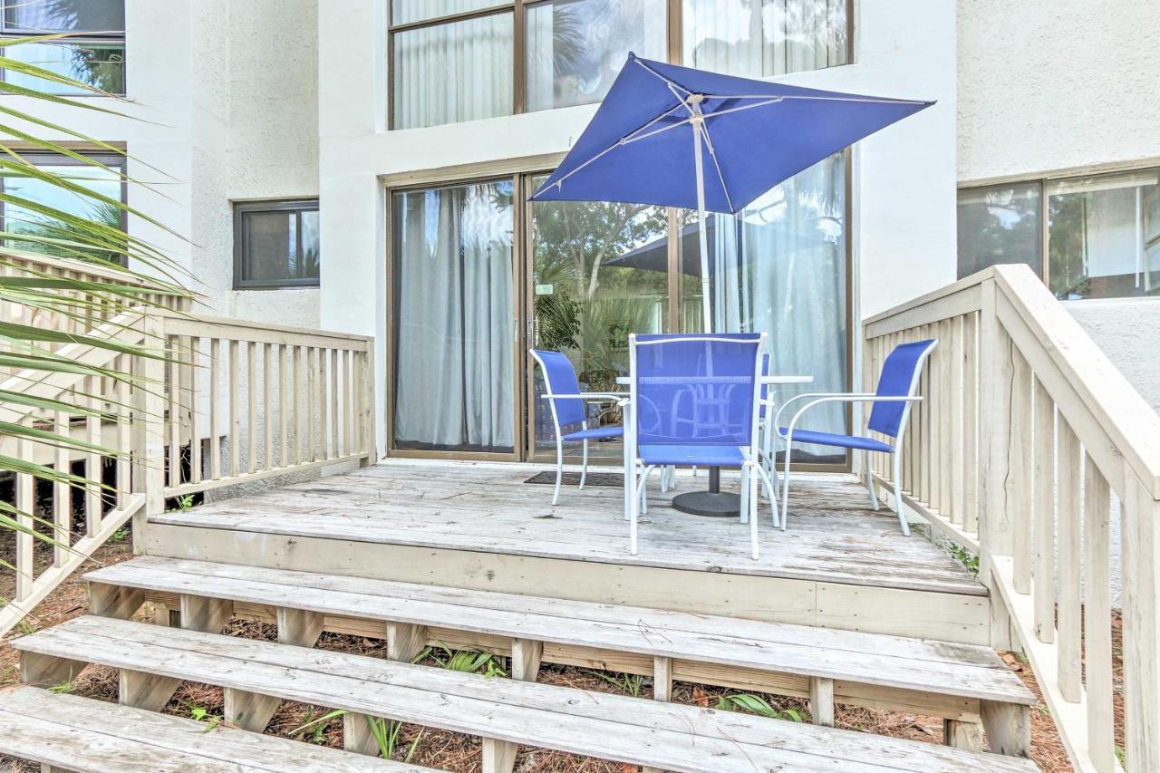Hilton Head Island Townhome Patio, Walk To Beach エクステリア 写真