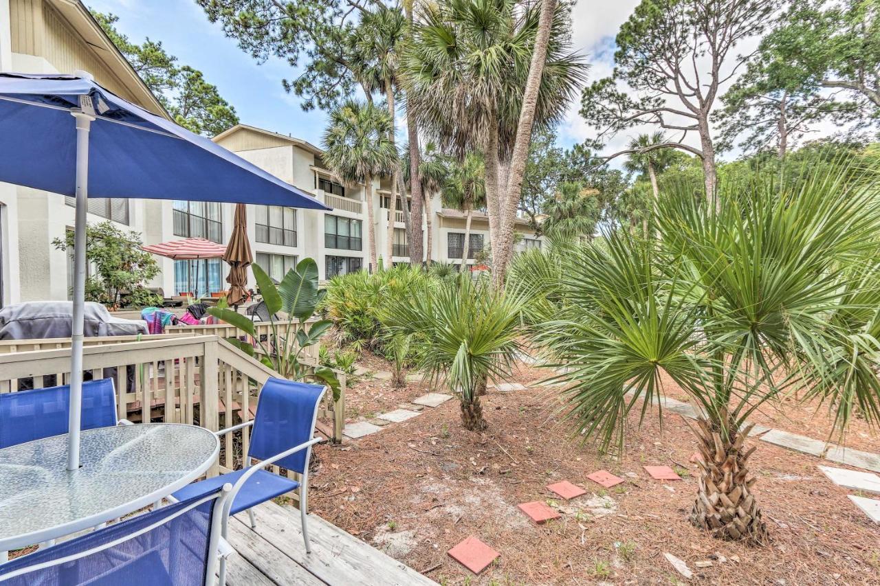 Hilton Head Island Townhome Patio, Walk To Beach エクステリア 写真